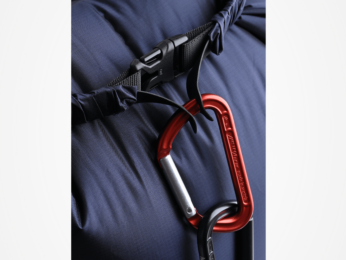 Sac étanche Nordkamm Dry Bag Set 5L, 10L, 15L | Nylon Ripstop 40D, Ultra-léger, Bleu | Pour Kayak, Rando, Voyage