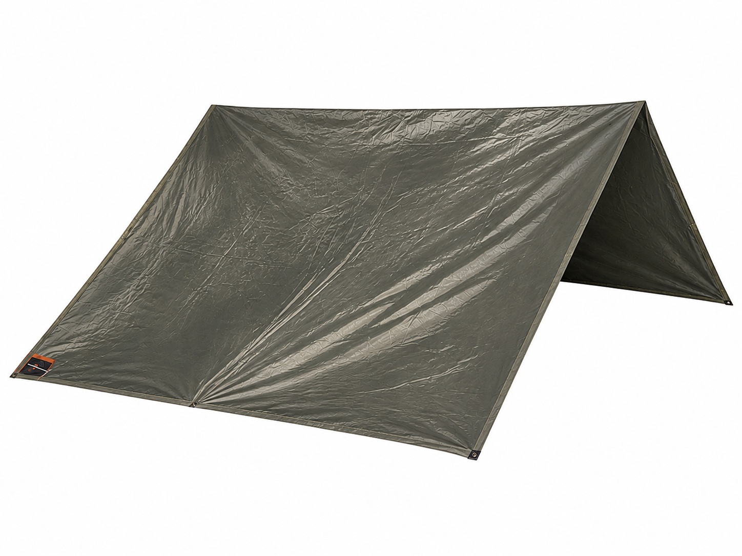 Bushmen Thermo 3 x 2 meter tarp - Olive Green - Obelink.nl