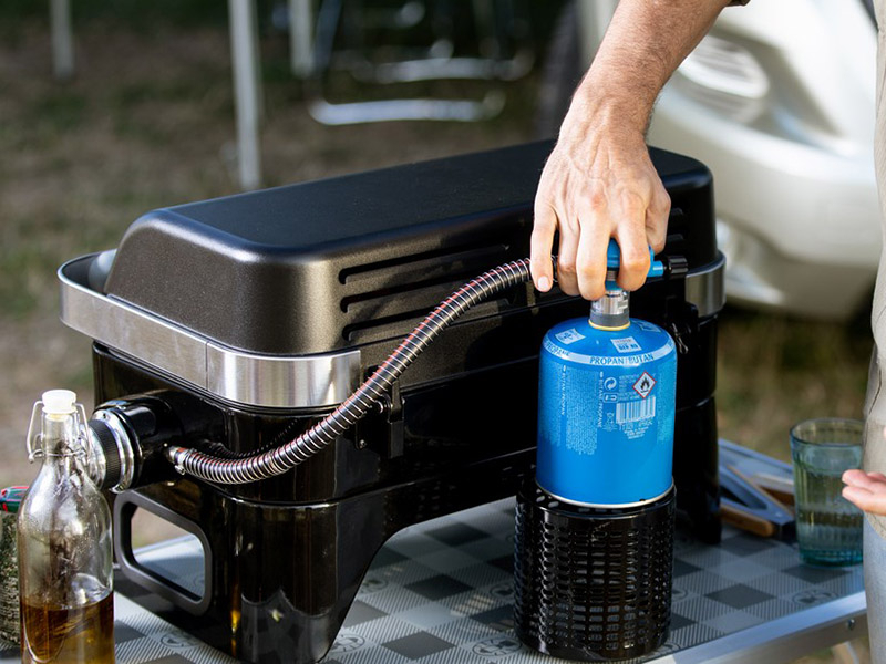 Barbacoa de gas de sobremesa ATTITUDE ELECTRIC 2go - Campingaz: 304,20
