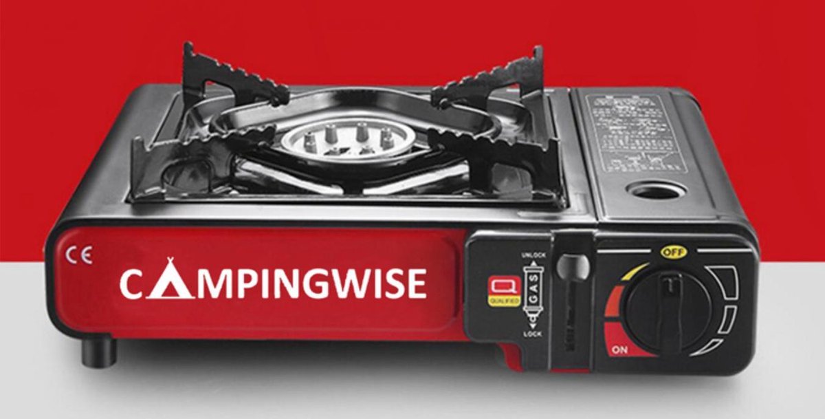 Camping stove E190 gas stove, plastic, ECOB-camping stove Camping stove E190 gas stove, plastic, ECOB-camping stove