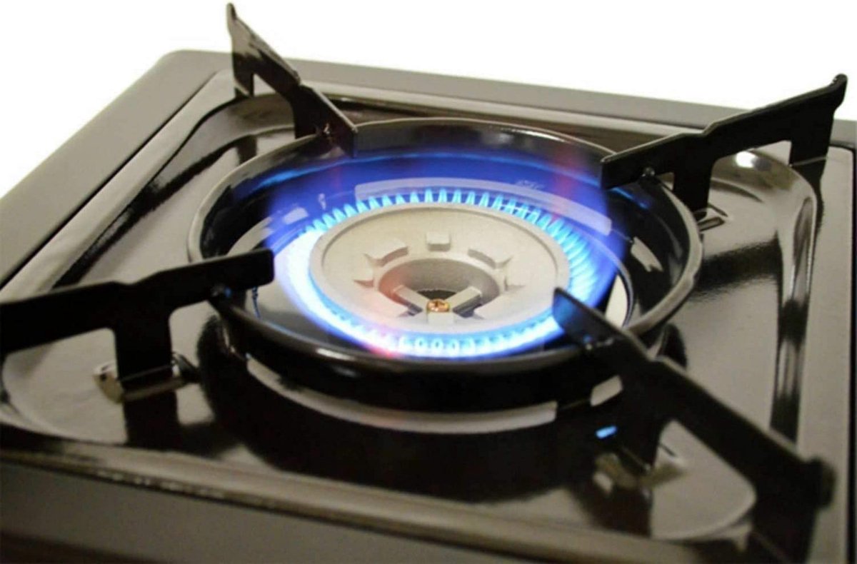 Melko Gas Stove, Camping Stove, 1 Flame, Gas Stove, Camping, Outdoor, Hob, Metal, Gas Burner