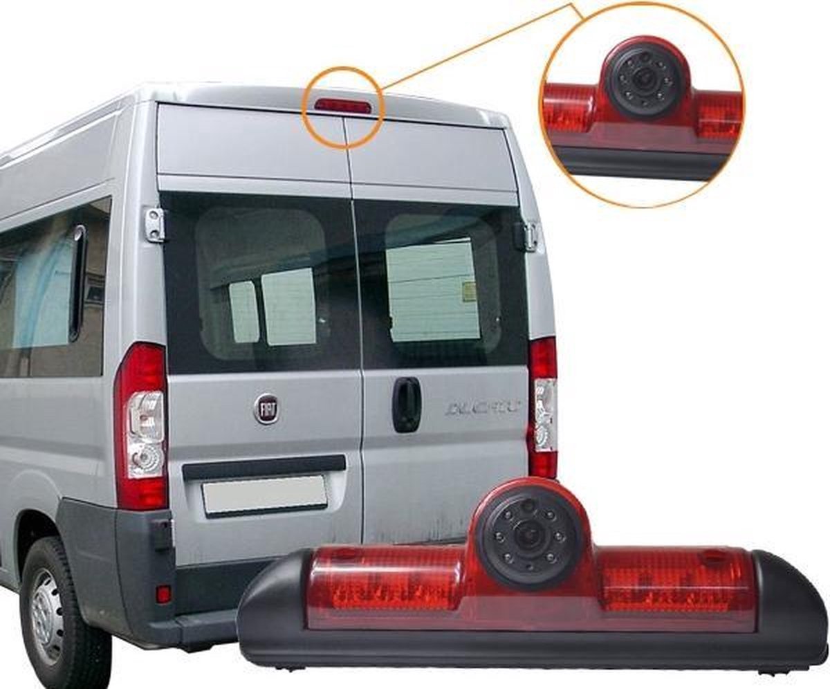 HD IP68 auto caravan achteruitrijsysteem remlicht achteruitrijcamera