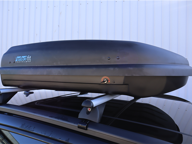 PerfectFit Travelbox 400 liter zwart dakkoffer