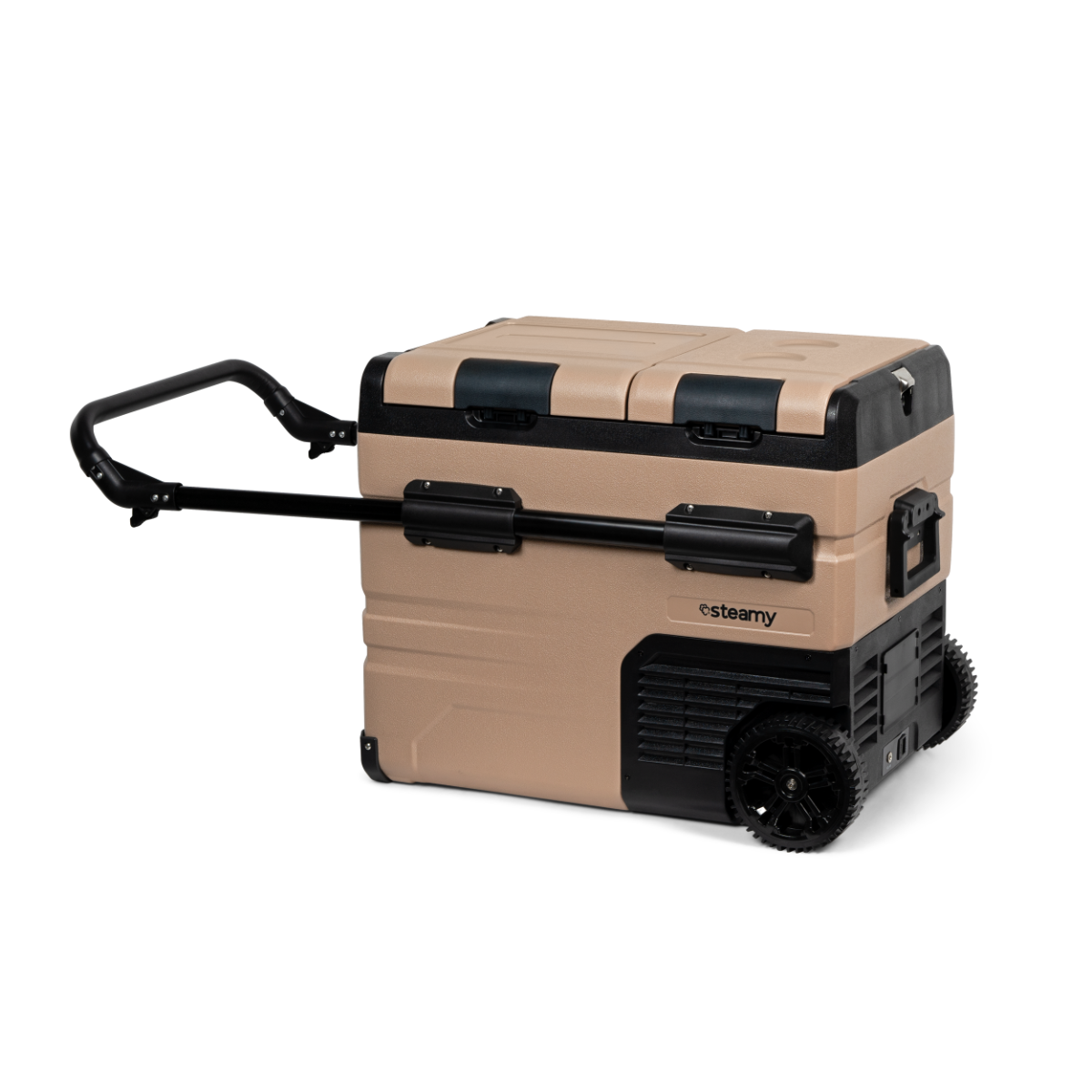 Steamy-E Dual Zone 45 elektrische koelbox op wielen - 45L - Obelink.nl