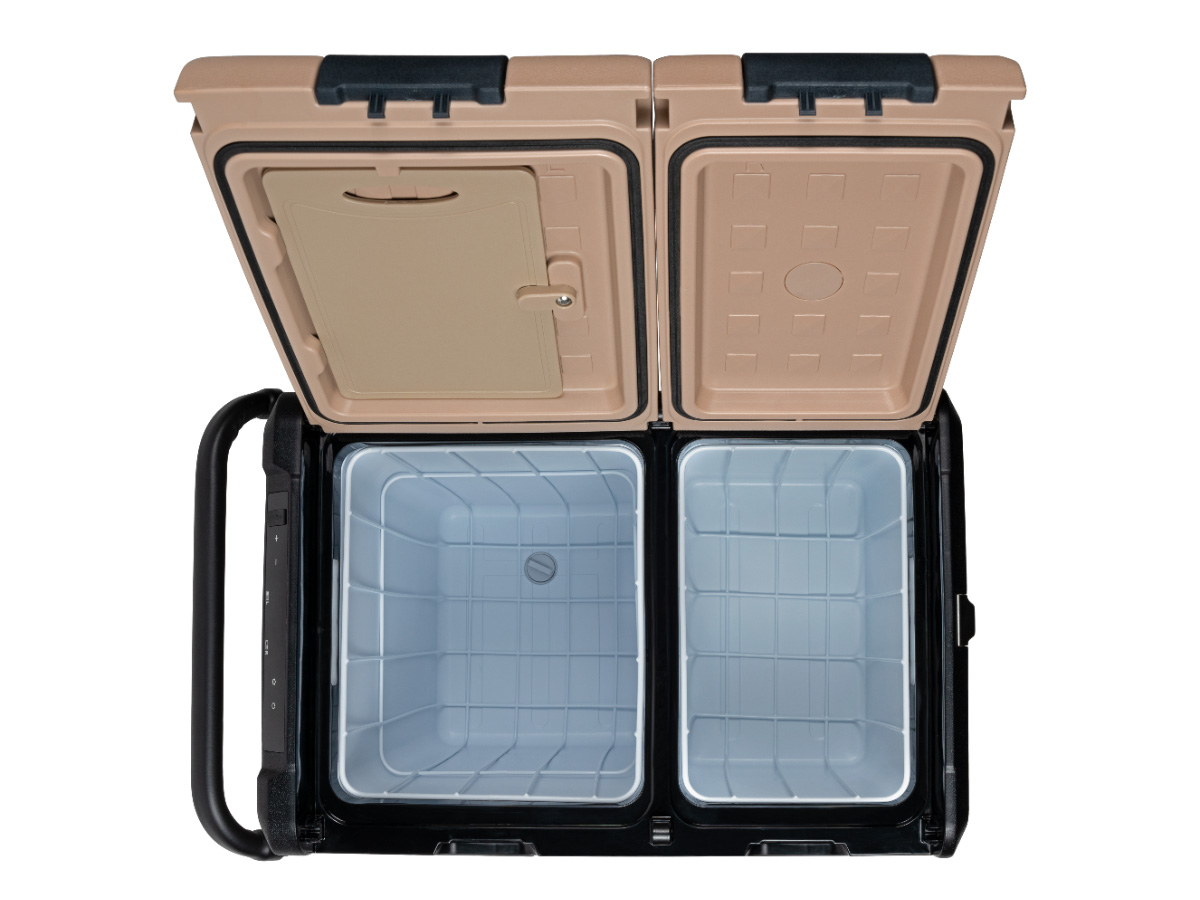Steamy-E Dual Zone 45 elektrische koelbox op wielen - 45L - Obelink.nl
