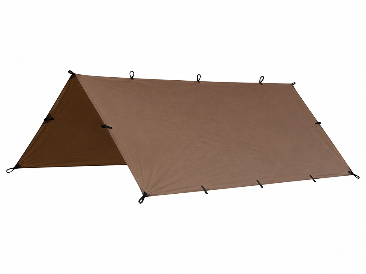 DD 3 x 2.9 meter Superlight Tarp - Coyote Brown - Obelink.nl