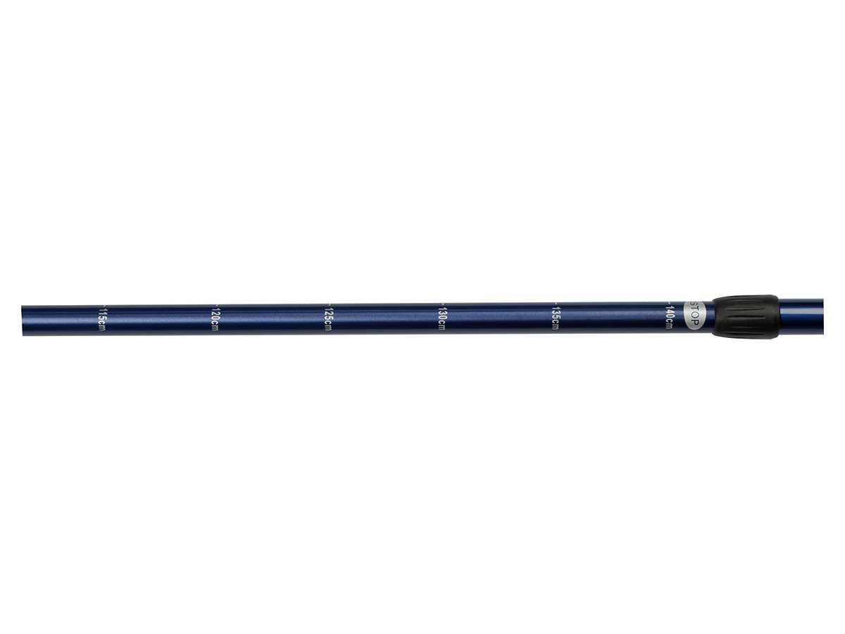 FRECOO Set van 2 Scandinavische wandelstokken van aluminium 7075 - verstelbaar van 110 tot 130 cm - met 5 paar rubberen pads - trekstokken voor wandelen, wandelen en wandelen