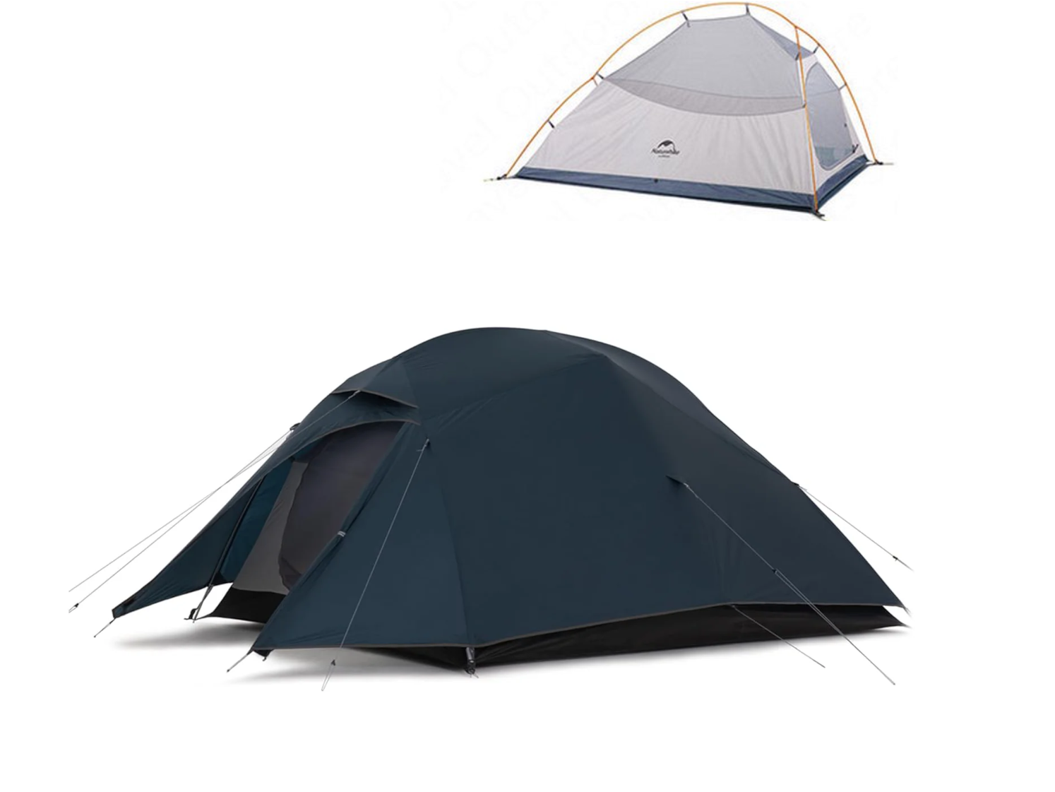 naturehike のコトンテント Naturehike Cloud Up 3 upgraded koepeltent - Obelink.nl