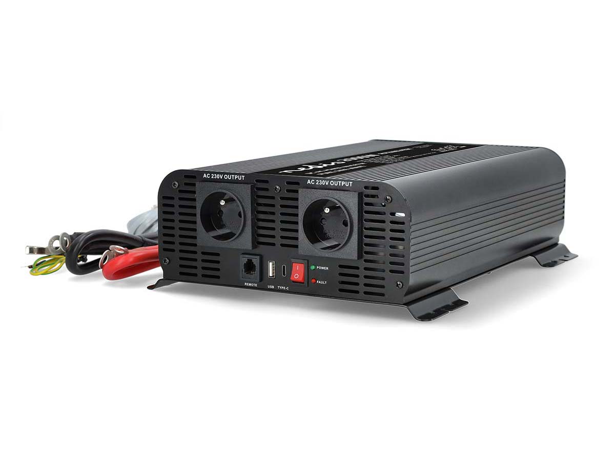 Inversor 12v 220v onda pura 200w de BESTEK a