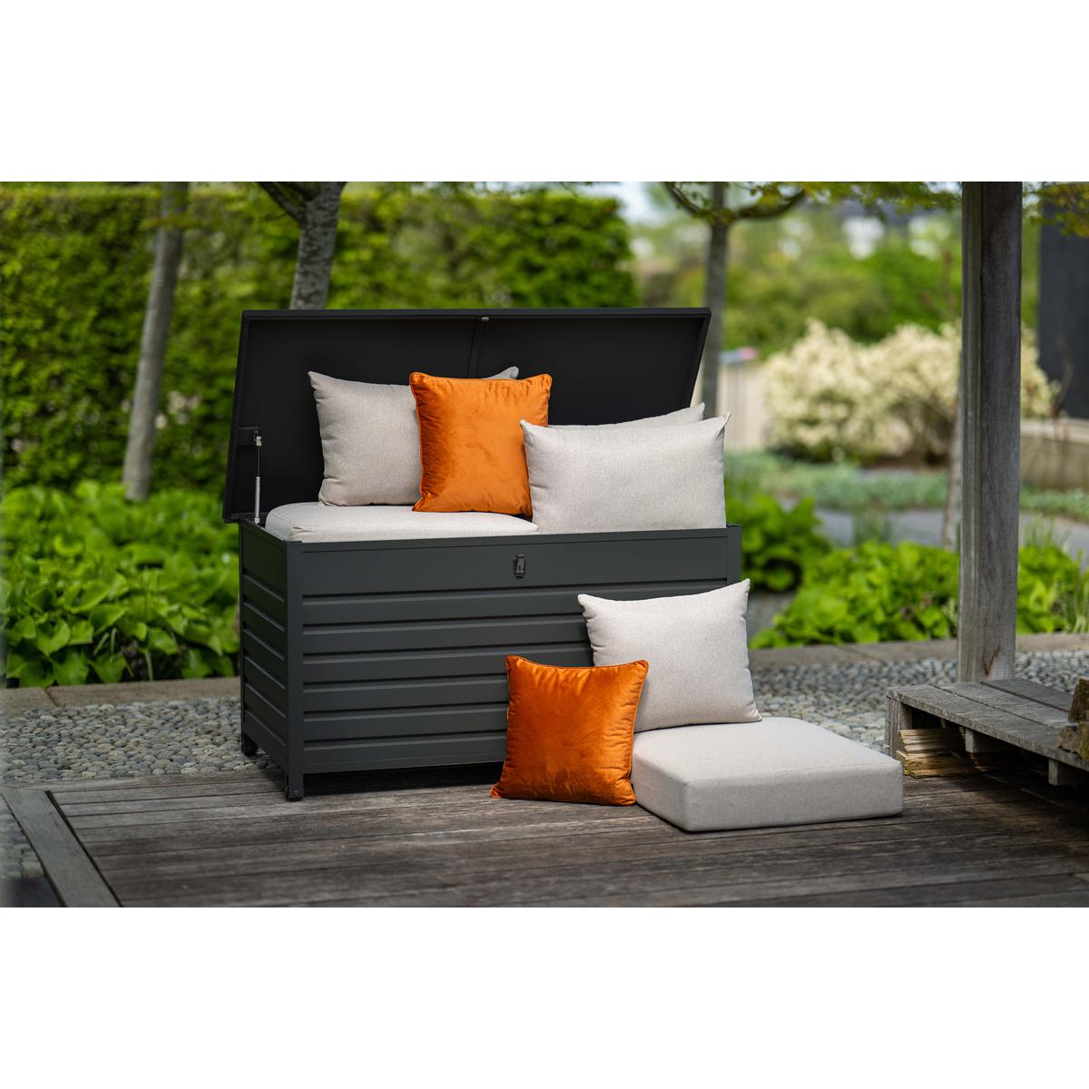 ハクアリード Garden Impressions Cambridge 1600 liter opbergbox - Darkgrey