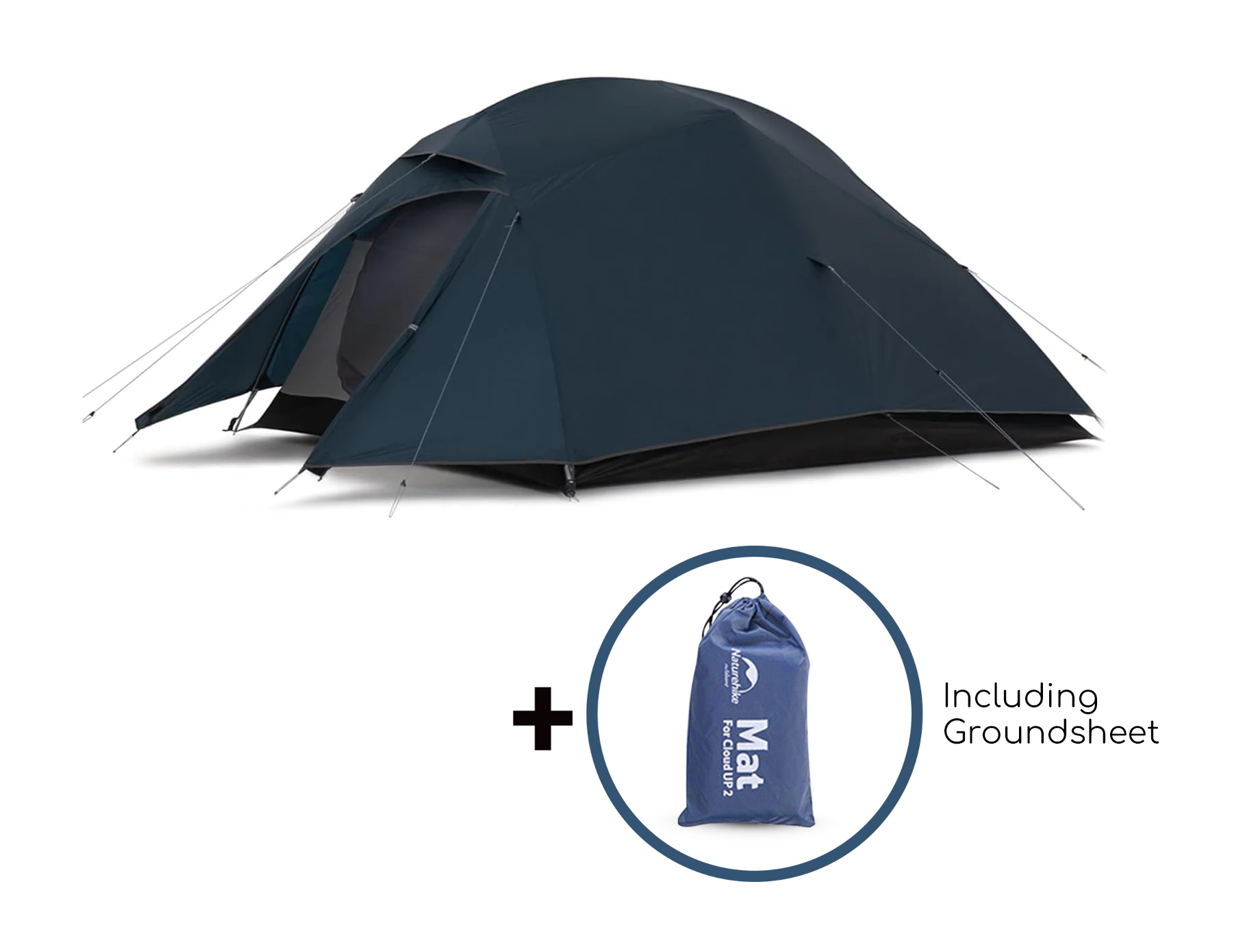 naturehike のコトンテント Naturehike Cloud Up 3 upgraded koepeltent - Obelink.nl